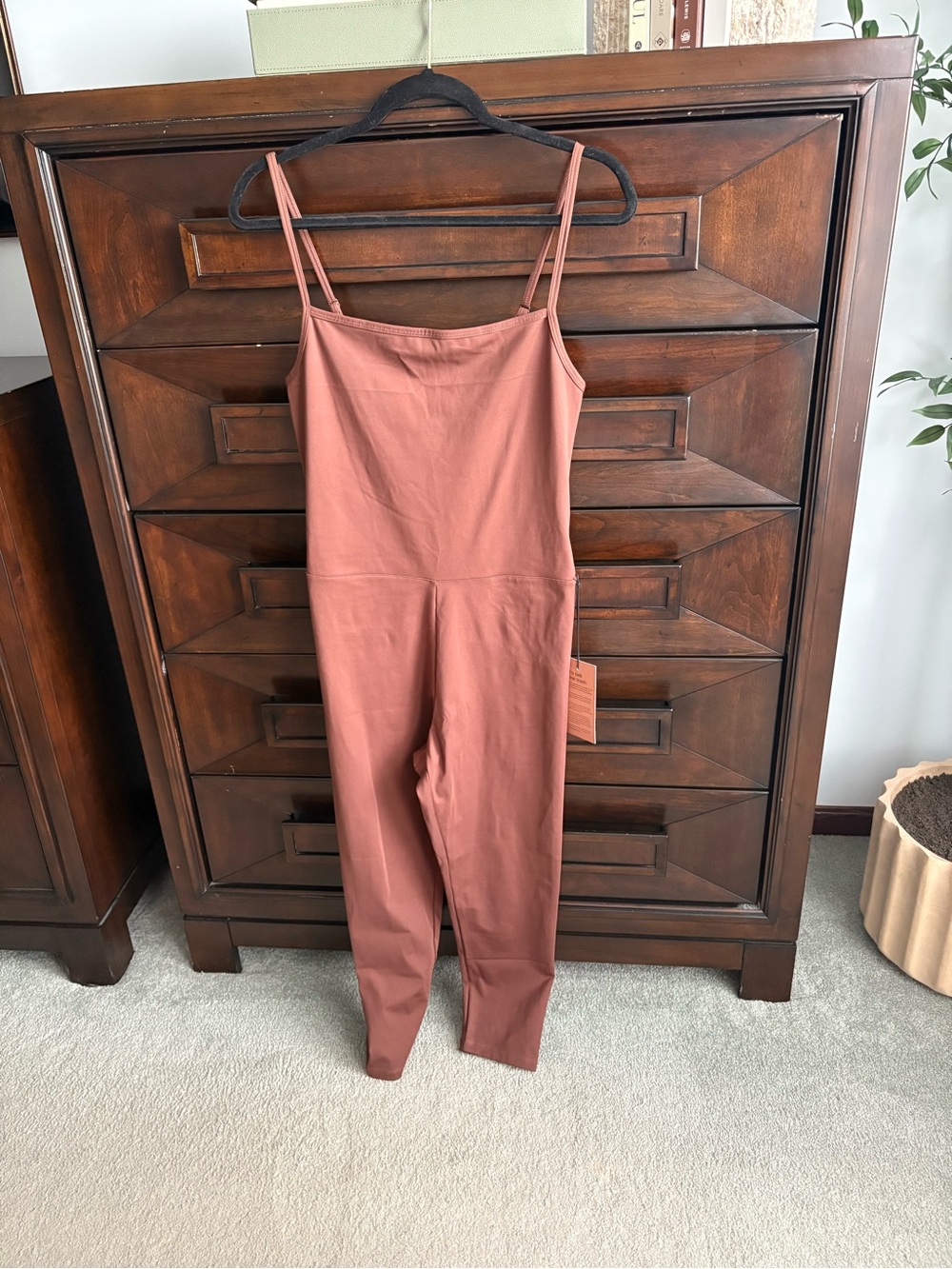 Women’s Jumpsuit with Spaghetti Straps NWT Girlfriend Collective